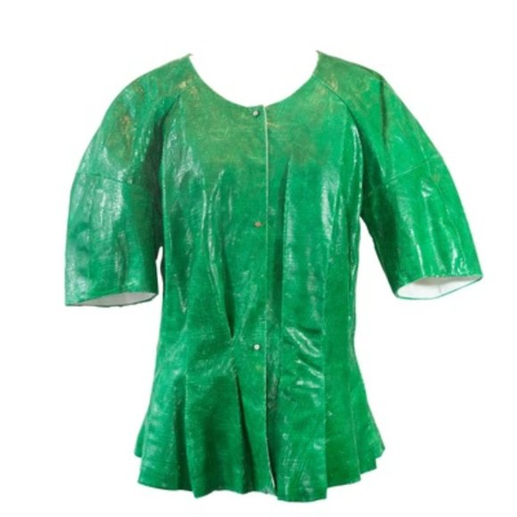 Vintage Poleci Green Top